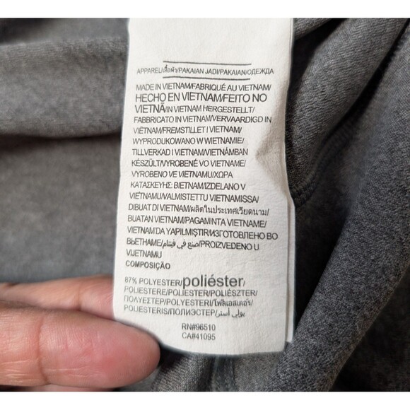 Under Armour Size L Heatgear Gray Motion Ankle Legging Compression Pocket - Picture 9 of 12